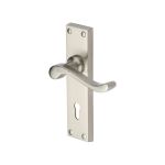 Heritage Brass - Bedford Door Handle on Plate