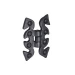 Black Antique Butterfly Hinge Pair