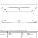 From The Anvil Regency Pull Handle