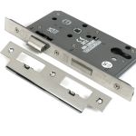 Euro Din Sash Lock - 60mm Backset/72mm Centre