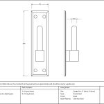 Black Frame Hook for 33234 (pair)