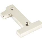From The Anvil Polished Nickel Numeral