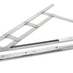 Stainless Steel Defender Friction Hinge - Top hung