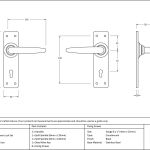 From The Anvil Black Smooth Lever Set