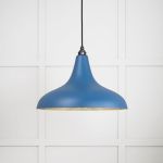 Smooth Brass Frankley Pendant in Upstream