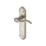 Heritage Brass - Verona Small Door Handle on Plate