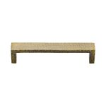 Heritage Brass - Hammered Wide Metro Cabinet Pull Handle