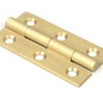 Satin Brass Butt Hinge (pair)