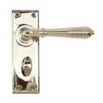 From The Anvil Reeded Lever on Backplate Set