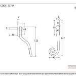 Anvil Large 16mm Monkeytail Espag