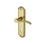 Heritage Brass - Howard Door Handle on Plate
