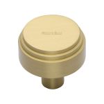 Heritage Brass - Round Deco Cabinet Knob