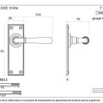 From The Anvil Newbury Lever Set