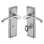 Heritage Brass - Hilton Door Handle on Plate