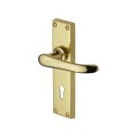 Heritage Brass - Windsor Door Handle on Plate