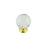 Jedo Faceted Glass Cabinet Knob