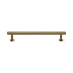 Heritage Brass - Knurled Cabinet Pull Handle with Rose