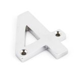 From The Anvil Polished Chrome Numeral