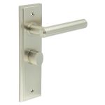 Burlington Richmond Door Handles On Back Plate with Turn & Release
