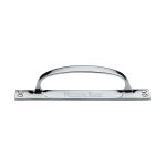 Heritage Brass - Door Pull Handle on Plate Offset