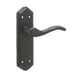 Antique Wentworth Suite Lever on Back Plate