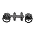 Tudor - Gate Latch Black Iron