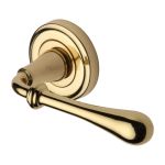 Heritage Brass - Roma Door Handle on Round Rose