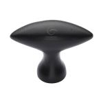M.Marcus - Matt Black Iron Elliptic Cabinet Knob