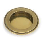 Anvil Art Deco Round Pull