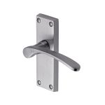 Heritage Brass - Sophia Short Door Handle on Plate