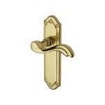 Heritage Brass - Lisboa Door Handle on Plate