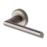 Sorrento - Mercury Zinc Door Handle on Round Rose