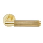 Varese Knurled Lever on Rose
