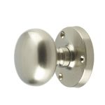 Jedo Mushroom Mortice Door Knobs 60mm Diameter