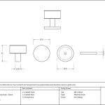 Anvil Kelso Cabinet Knob