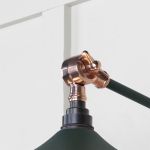 Smooth Copper Flora Wall Light in Dingle