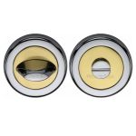Heritage Brass - Round Bathroom Turn & Release - V4043