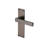 Heritage Brass - Metro Door Handle on Plate