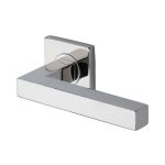 Steel Line - Square Door Handle on Square Rose