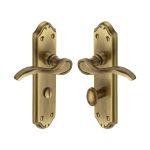 Heritage Brass - Verona Small Door Handle on Plate
