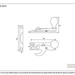From The Anvil Sash Hook Fastener