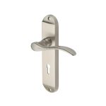 Heritage Brass - Maya Door Handle on Plate