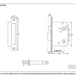 Bathroom Mortice Lock