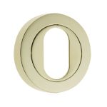 Jedo Designer Oval Profile Escutcheons on 50mm Round Rose