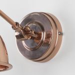 Hammered Copper Brindley Wall Light