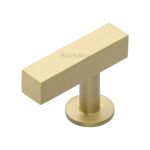 Heritage Brass - Offset Square Cabinet Knob