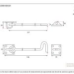 Anvil Cast Cabin Hook