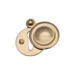 Heritage Brass - Standard Covered Key Escutcheon Round - V1020