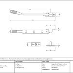 From The Anvil Reeded Stay