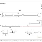 Anvil French Door Bolt